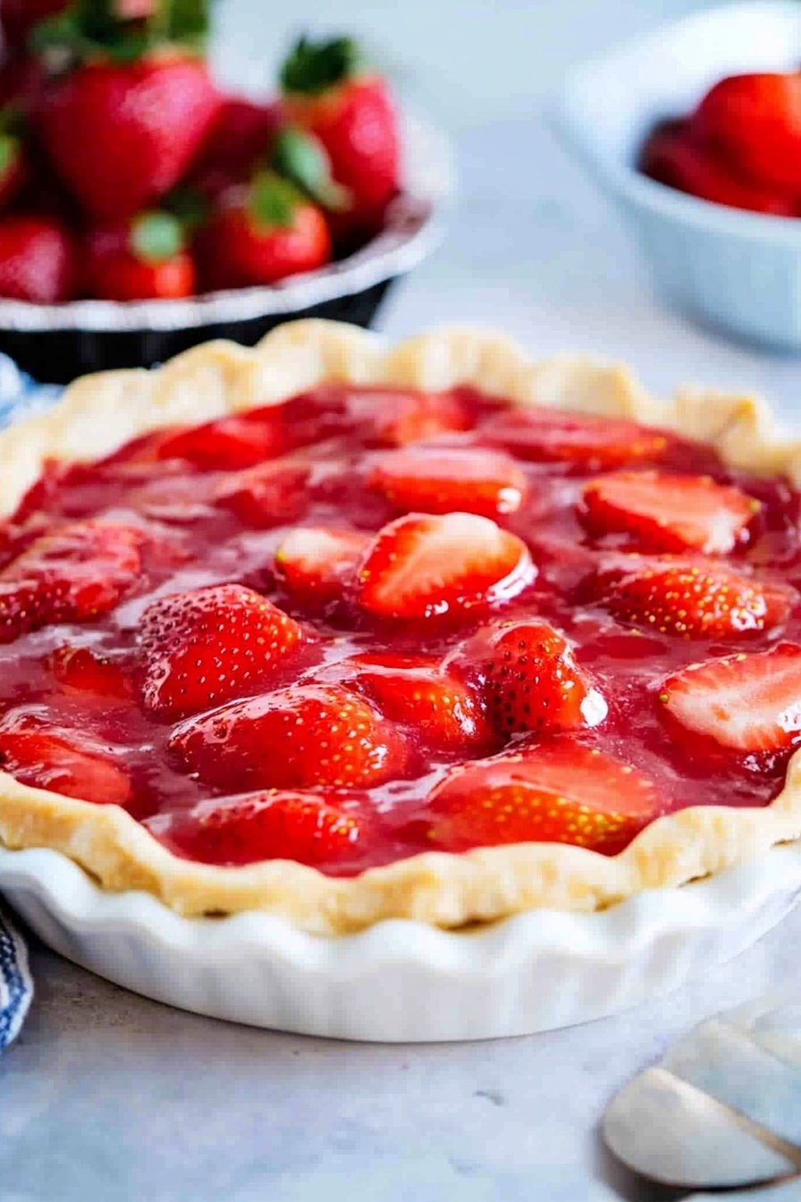 Amish Strawberry Pie Recipe for Summer