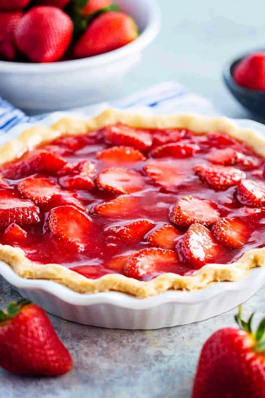 Amish Strawberry Pie Recipe for Summer