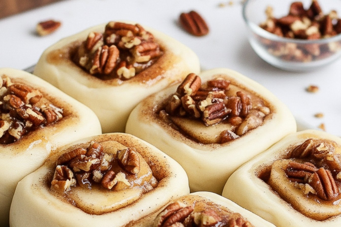 Apple Pecan Cinnamon Rolls Recipe