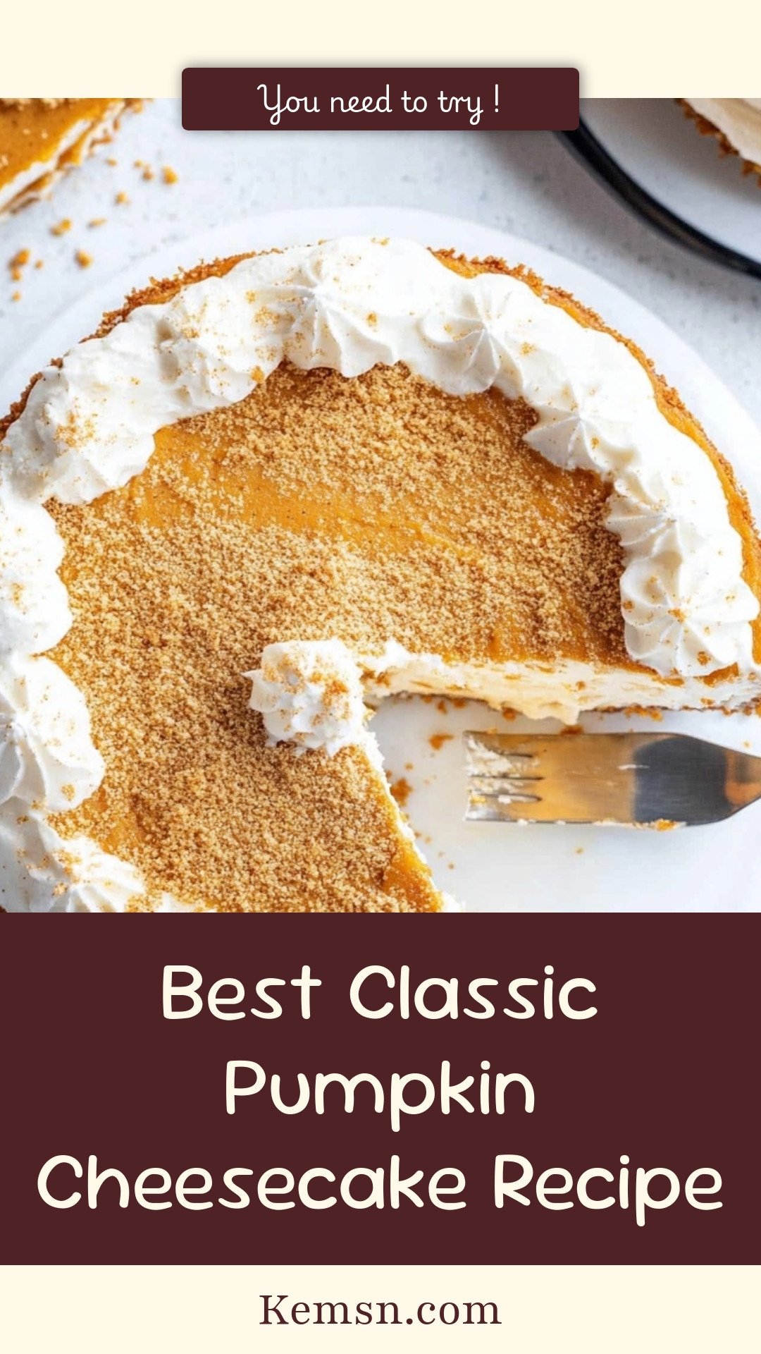 Best Classic Pumpkin Cheesecake Recipe