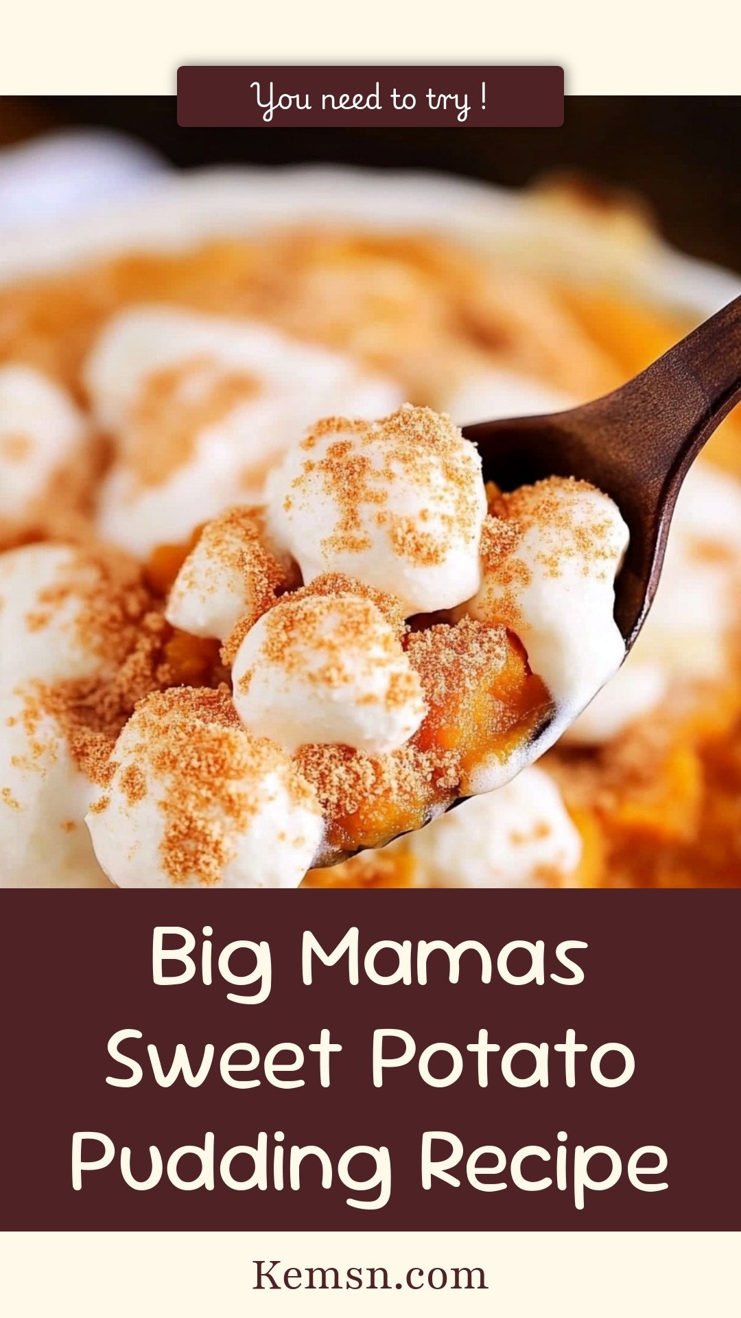 Big Mamas Sweet Potato Pudding Recipe