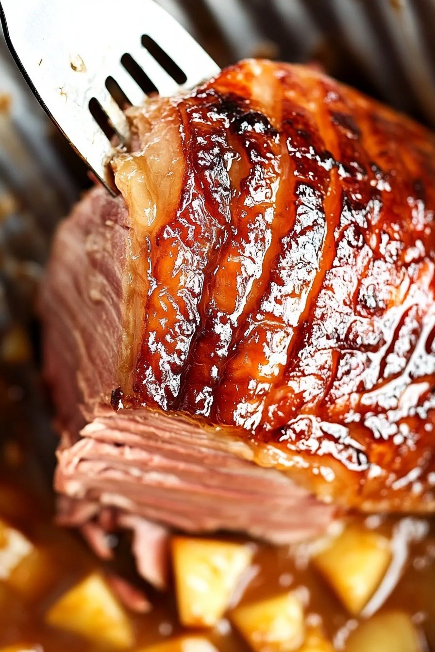 Brown Sugar Pineapple Ham Glaze Recipe
