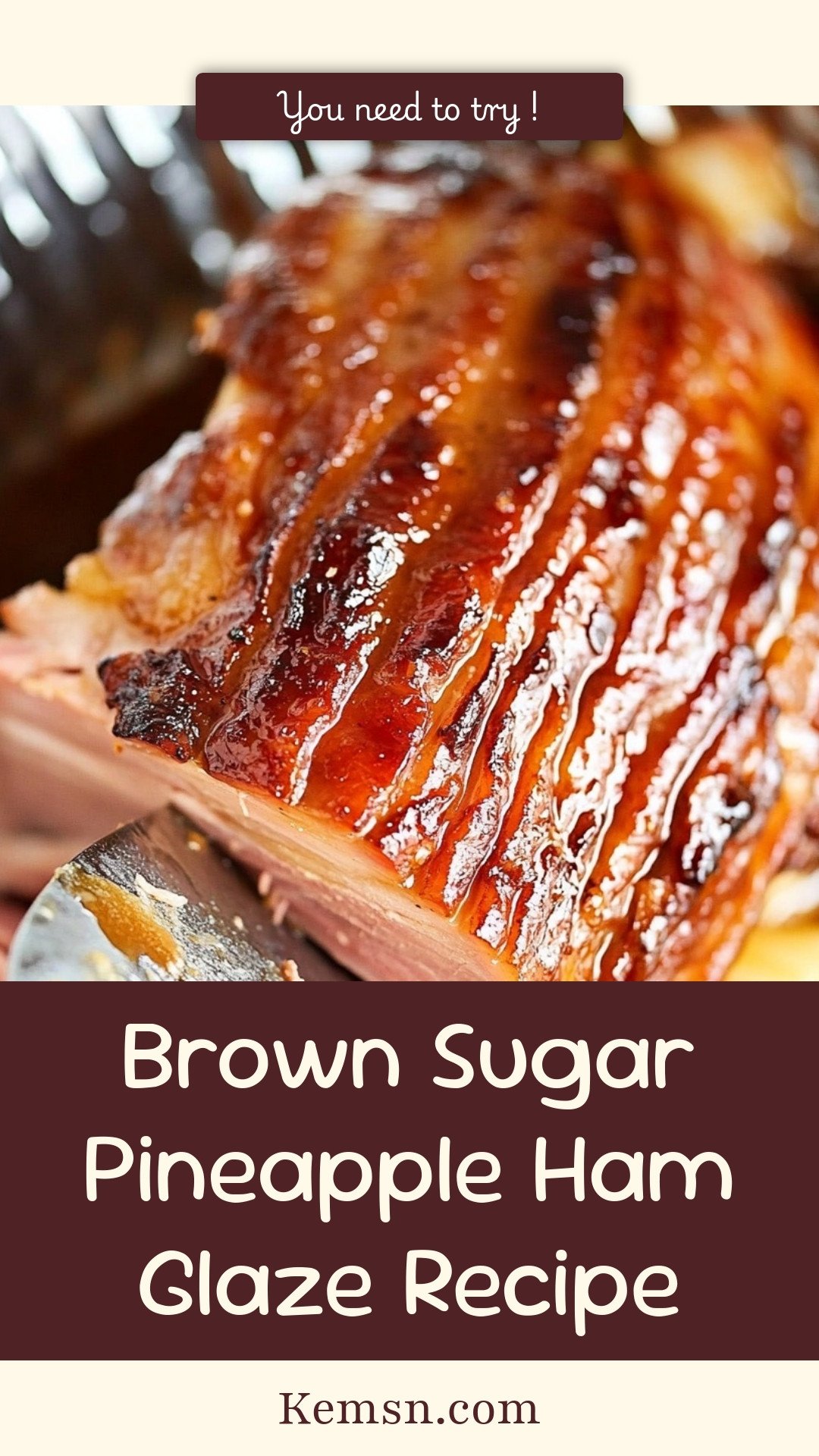 Brown Sugar Pineapple Ham Glaze Recipe