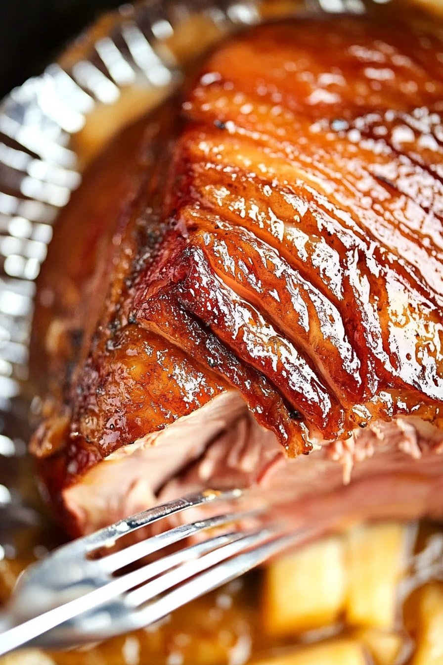 Brown Sugar Pineapple Ham Glaze Recipe