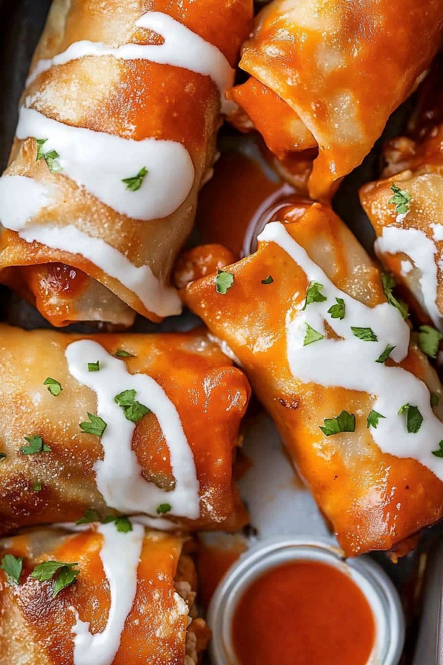 Buffalo Chicken Egg Roll Recipe Guide