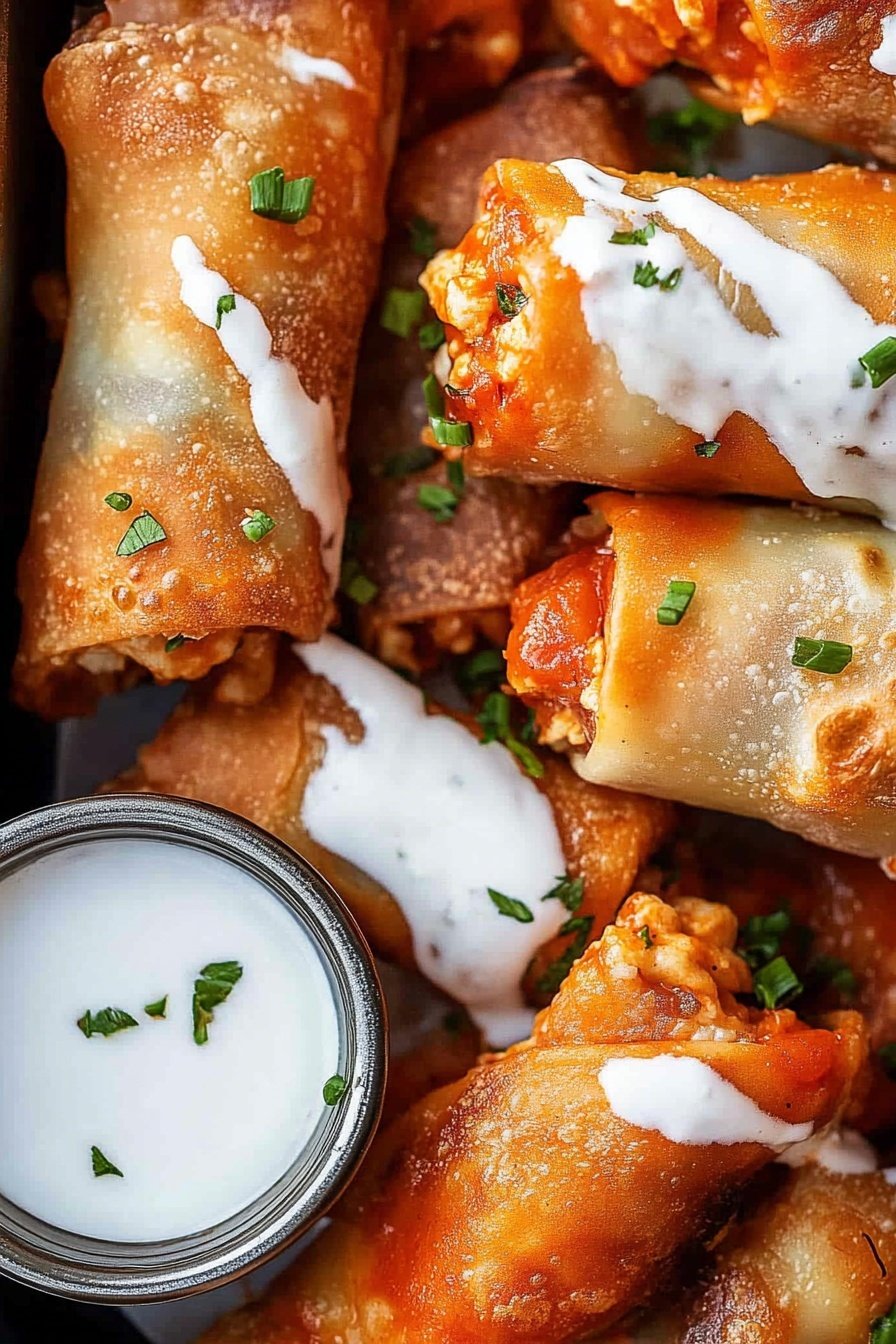 Buffalo Chicken Egg Roll Recipe Guide