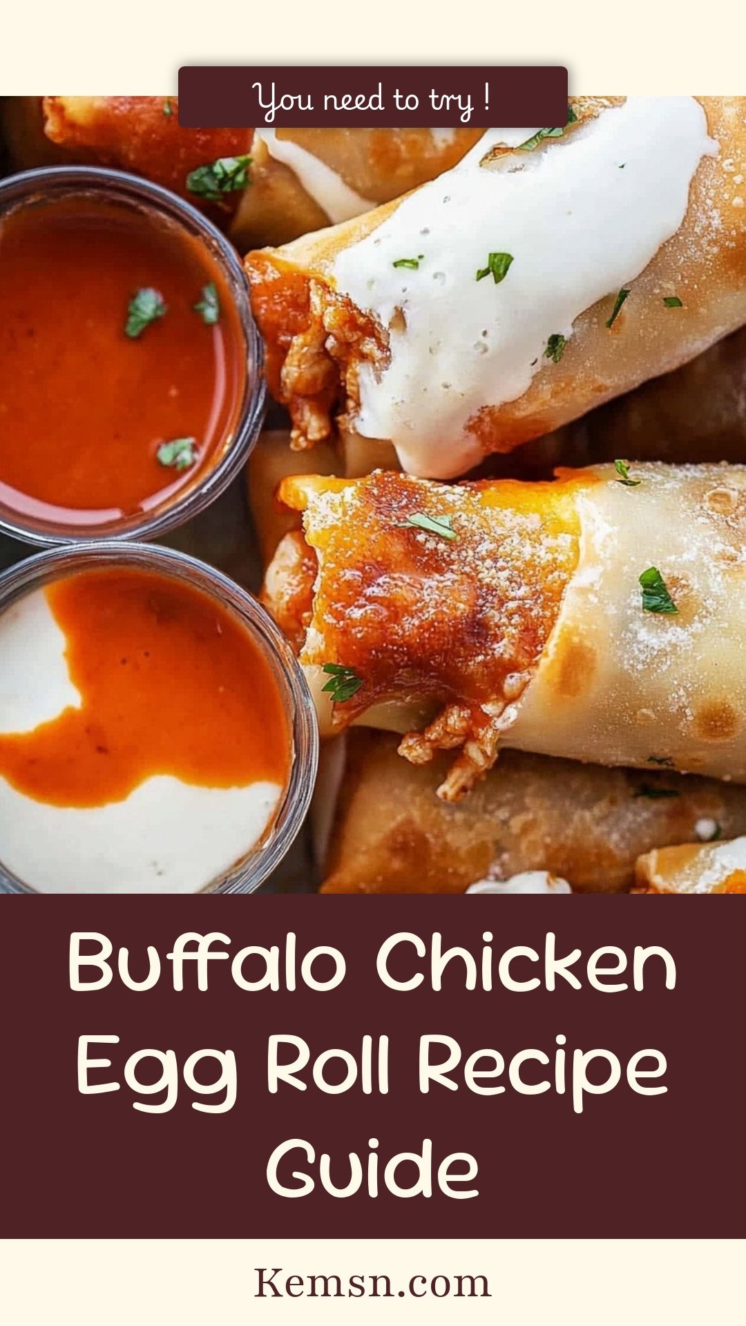 Buffalo Chicken Egg Roll Recipe Guide