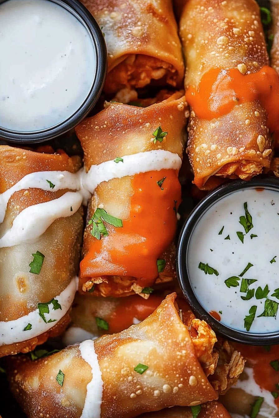 Buffalo Chicken Egg Roll Recipe Guide