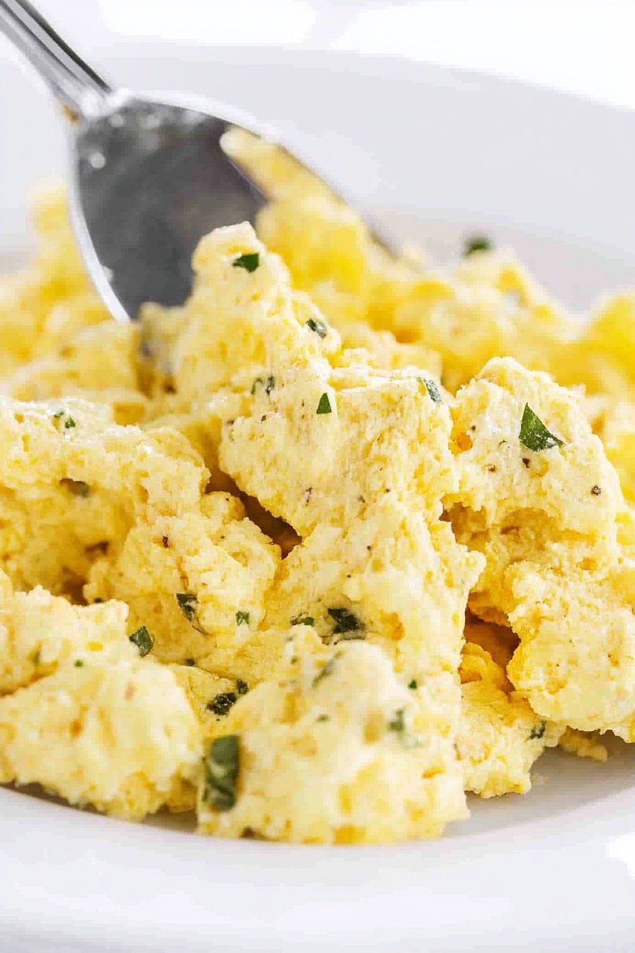 Buttermilk Ranch Scrambled Eggs Recipe