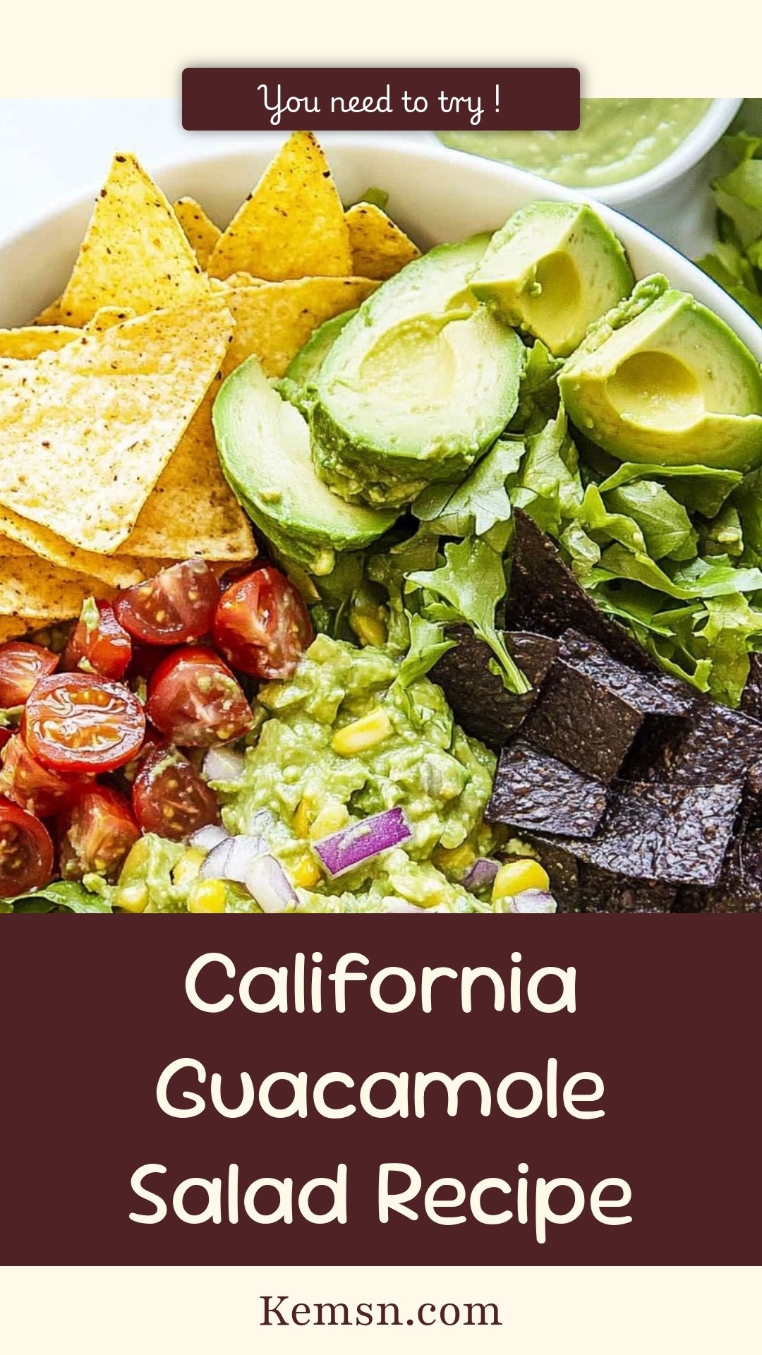 California Guacamole Salad Recipe