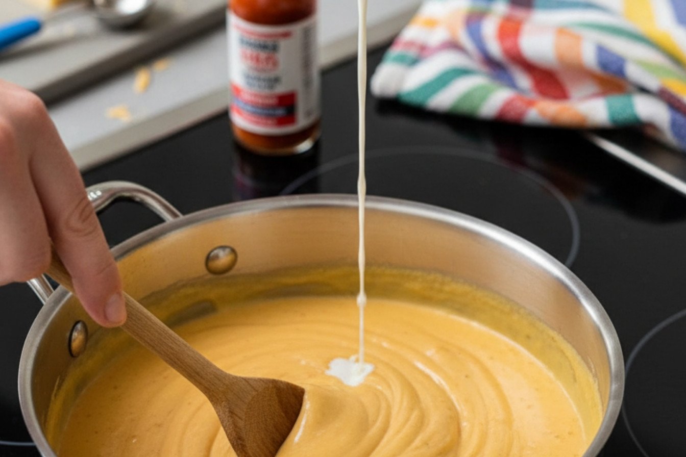 Cheese Sauce Recipe for Fries and Nachos