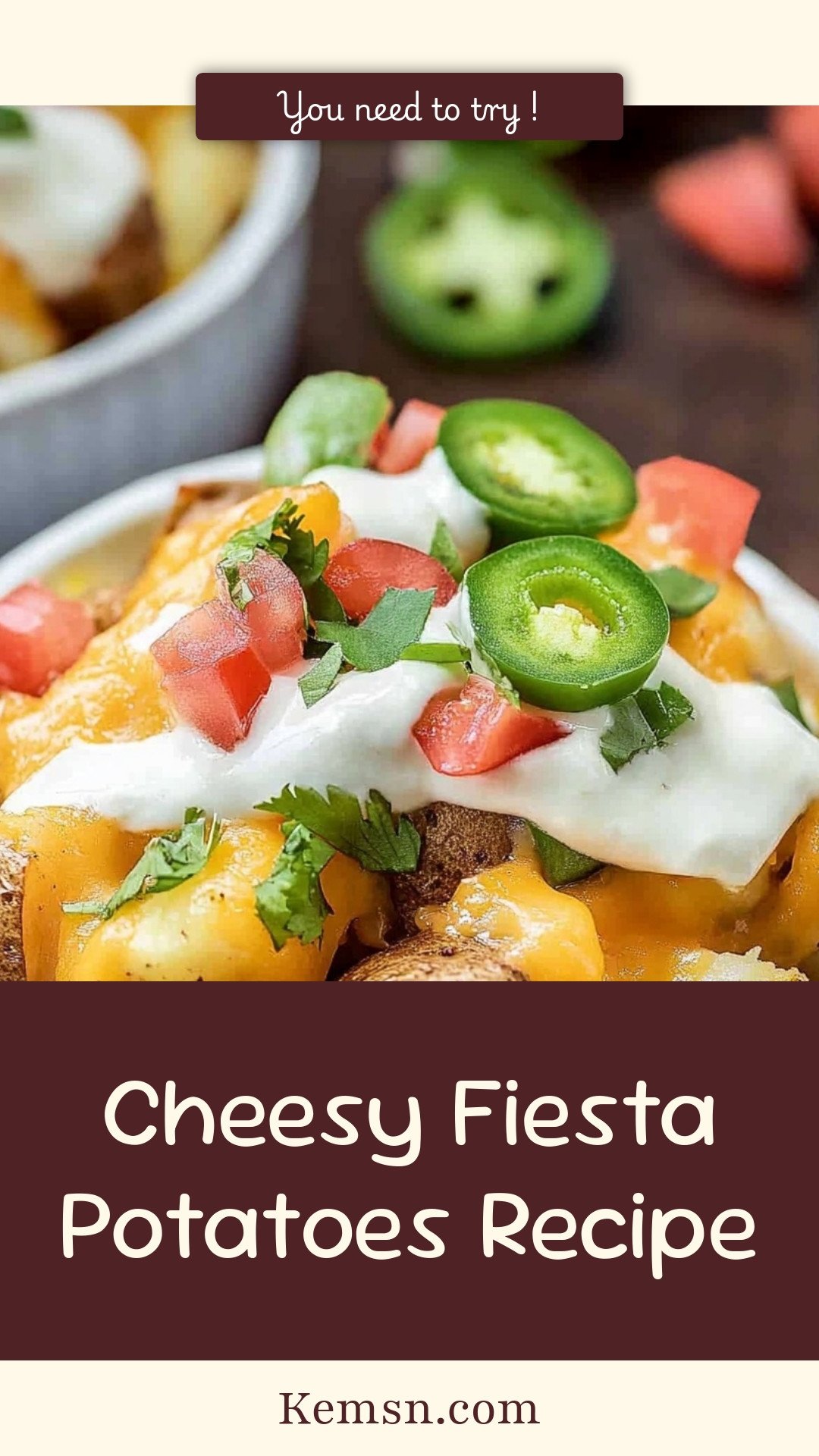 Cheesy Fiesta Potatoes Recipe