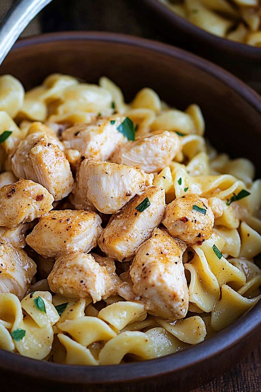Chicken and Buttered Noodles Recipe