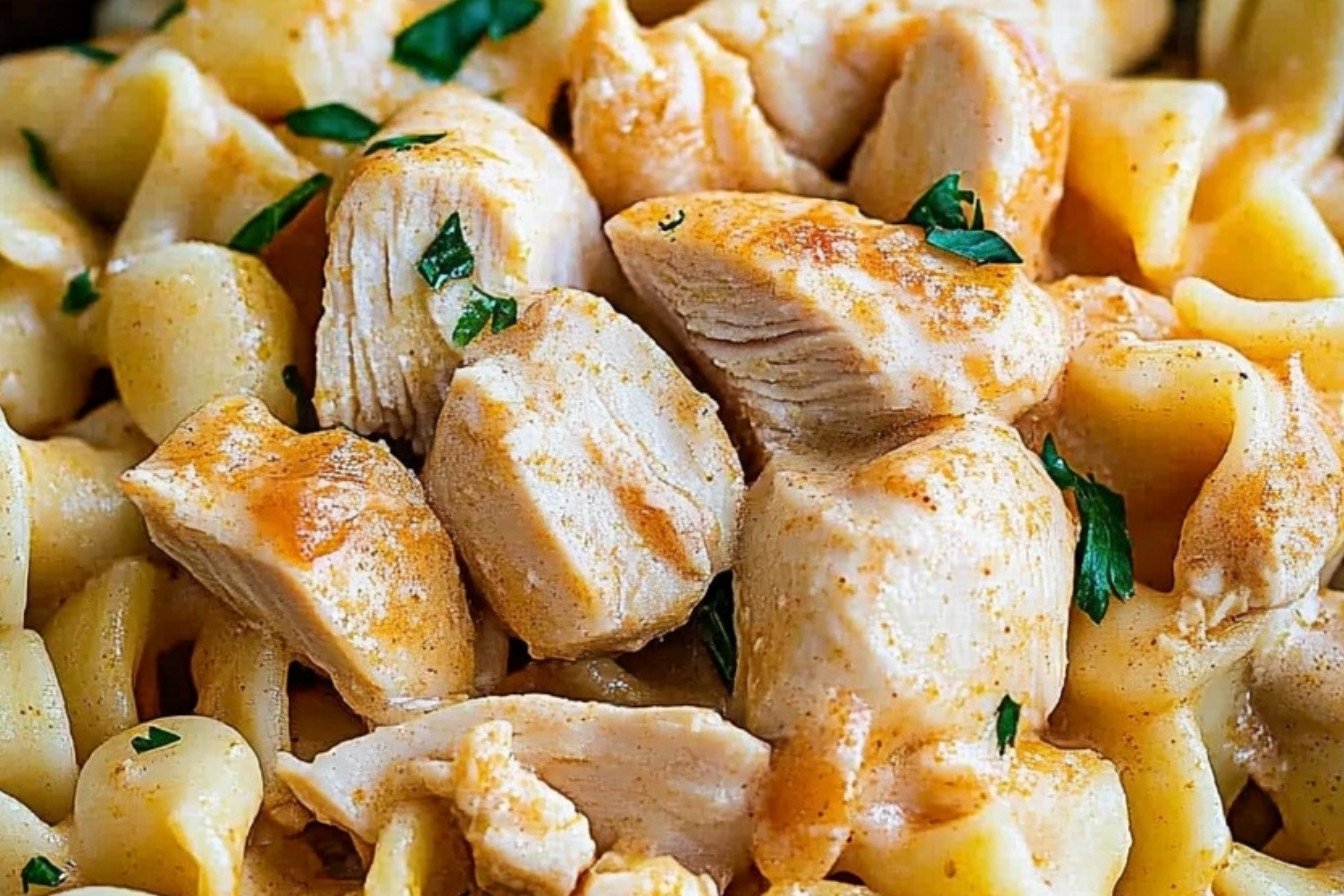 Chicken and Buttered Noodles Recipe