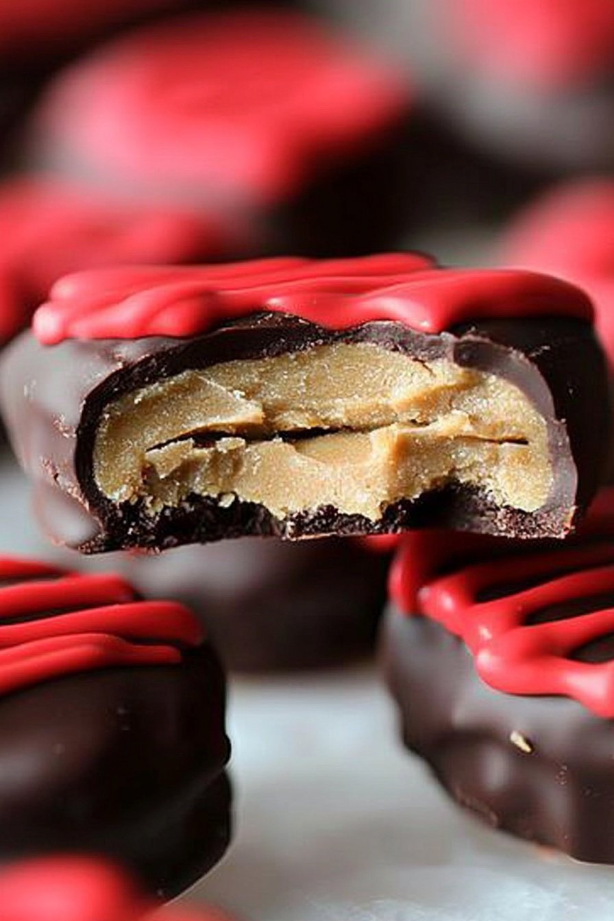 Chocolate Dipped Cookie Butter Cookies