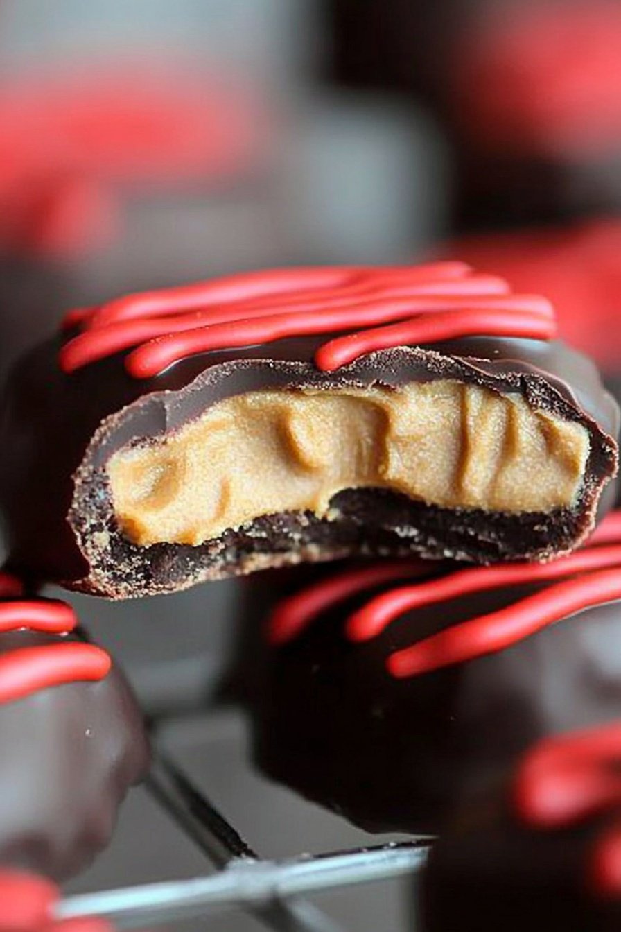 Chocolate Dipped Cookie Butter Cookies