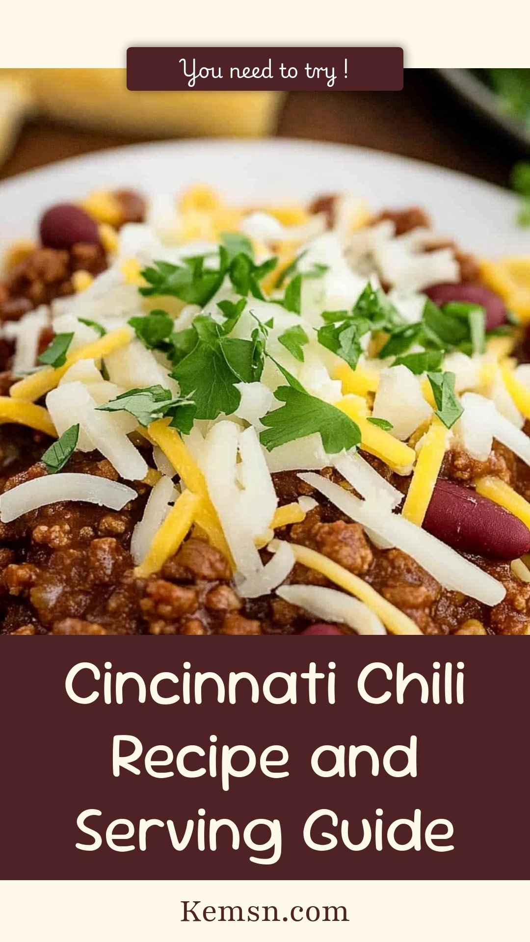 Cincinnati Chili Recipe and Serving Guide