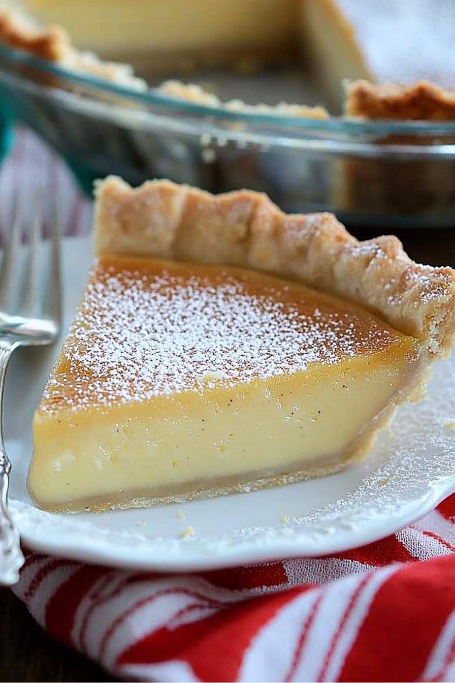 Classic Southern Eggnog Chess Pie Recipe