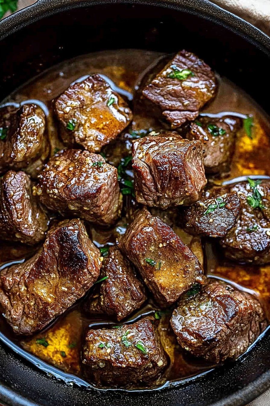 Cowboy Butter Steak Bites Recipe