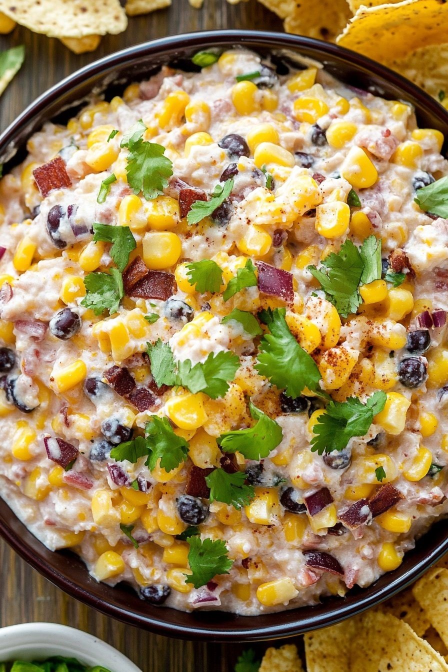 Cowboy Corn Dip Recipe for a Crowd