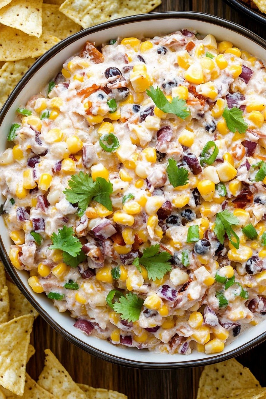 Cowboy Corn Dip Recipe for a Crowd