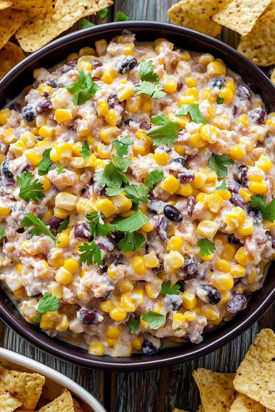 Cowboy Corn Dip Recipe for a Crowd
