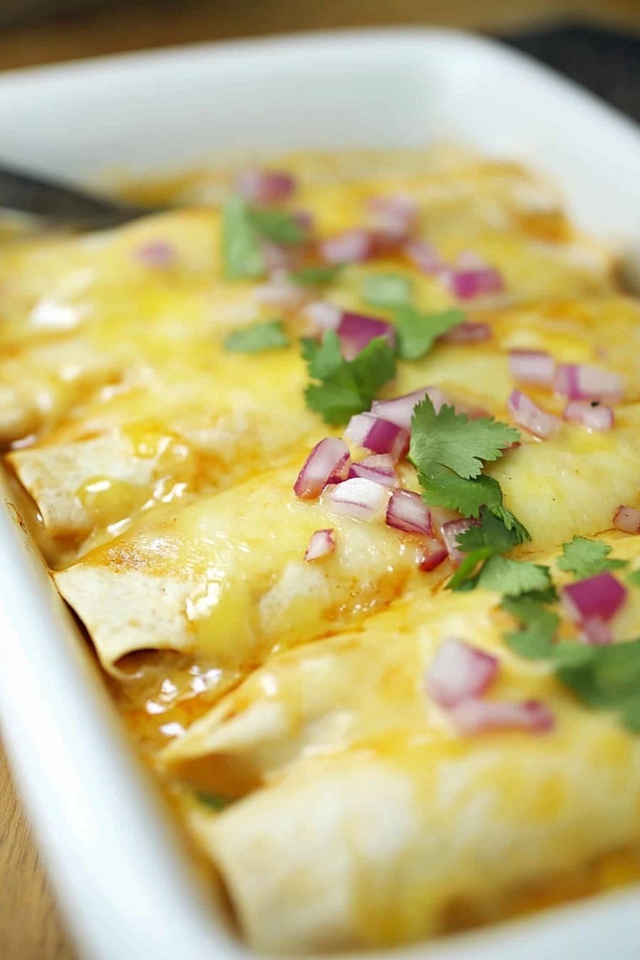 Creamy Chicken Enchilada Recipe for Dinner