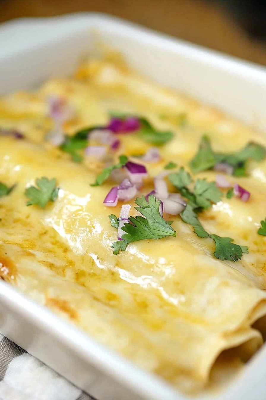 Creamy Chicken Enchilada Recipe for Dinner