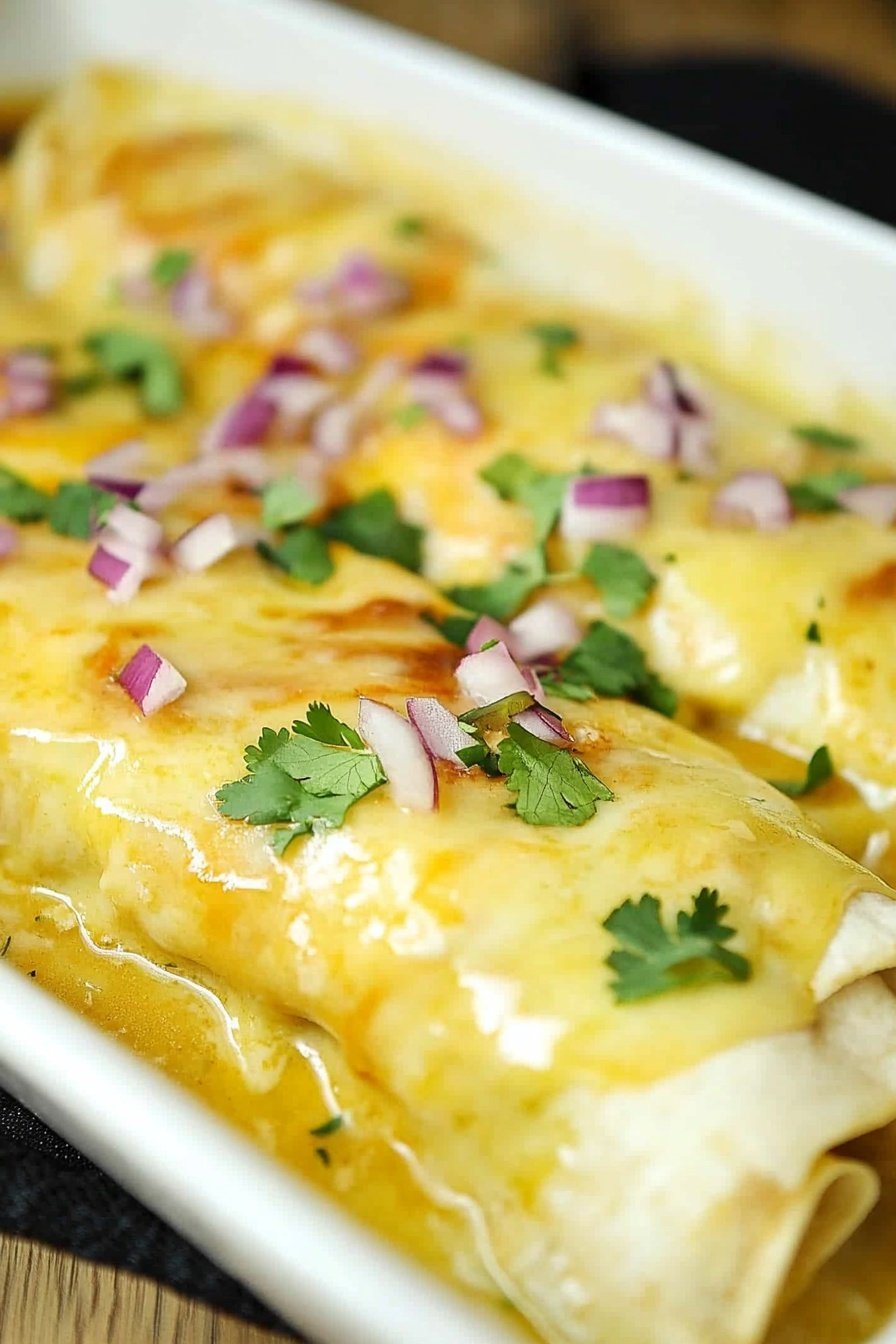 Creamy Chicken Enchilada Recipe for Dinner