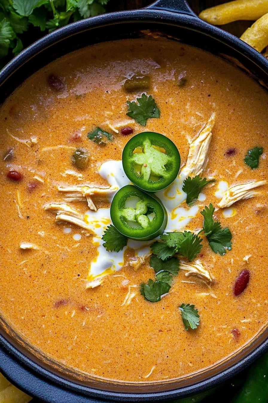 Creamy Chipotle Chicken Chili Recipe