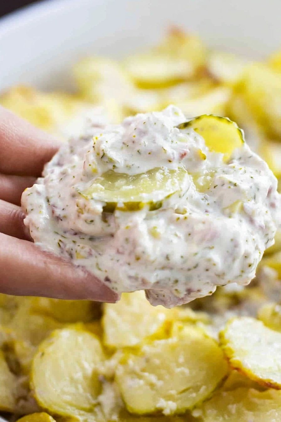 Creamy Dill Pickle Dip Recipe