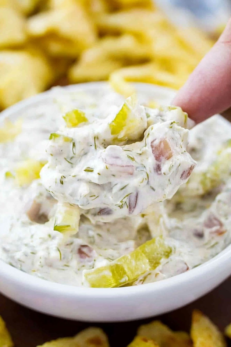 Creamy Dill Pickle Dip Recipe