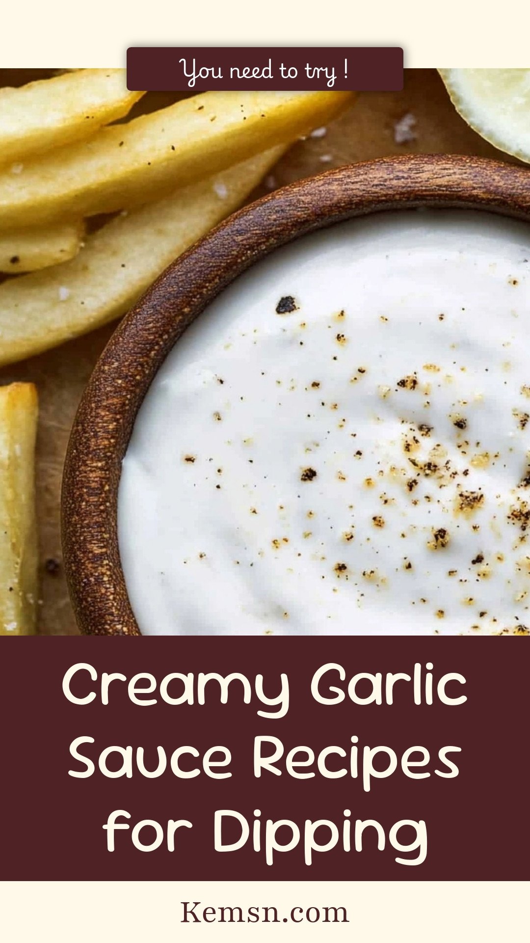 Creamy Garlic Sauce Recipes for Dipping
