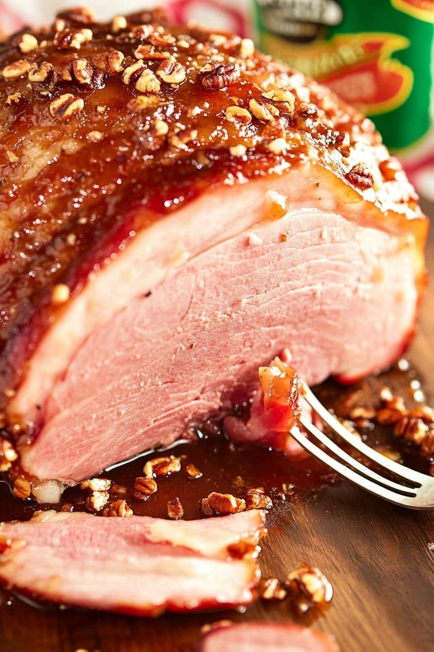 Creole Pecan Glazed Ham Recipe
