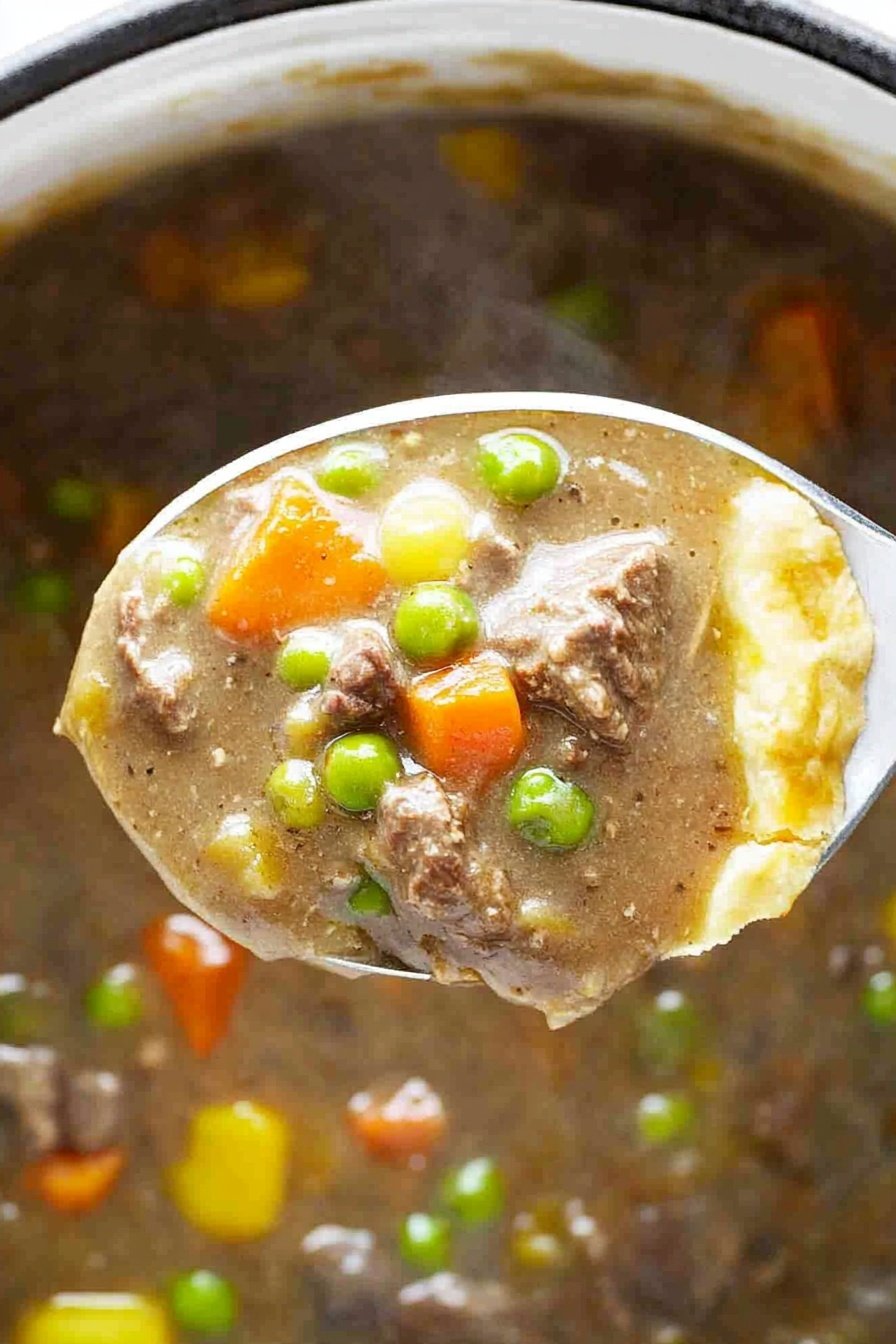 Crock Pot Beef Pot Pie Recipe