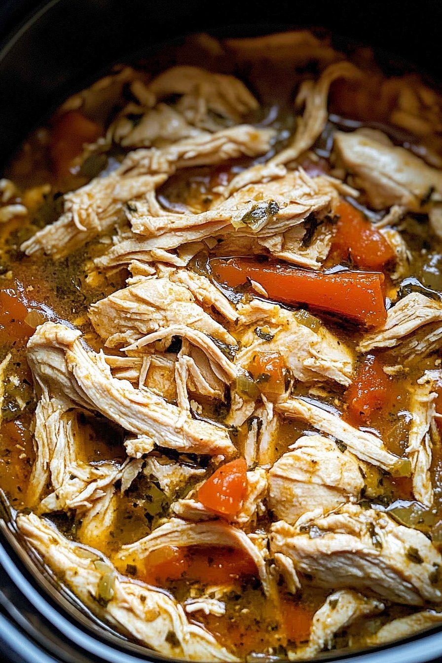 Crockpot Salsa Verde Chicken Recipe
