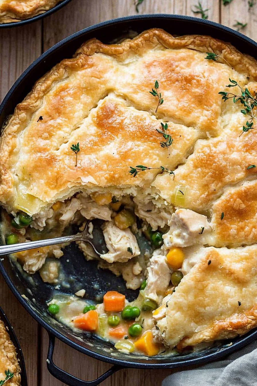 Easy Bisquick Chicken Pot Pie Recipe