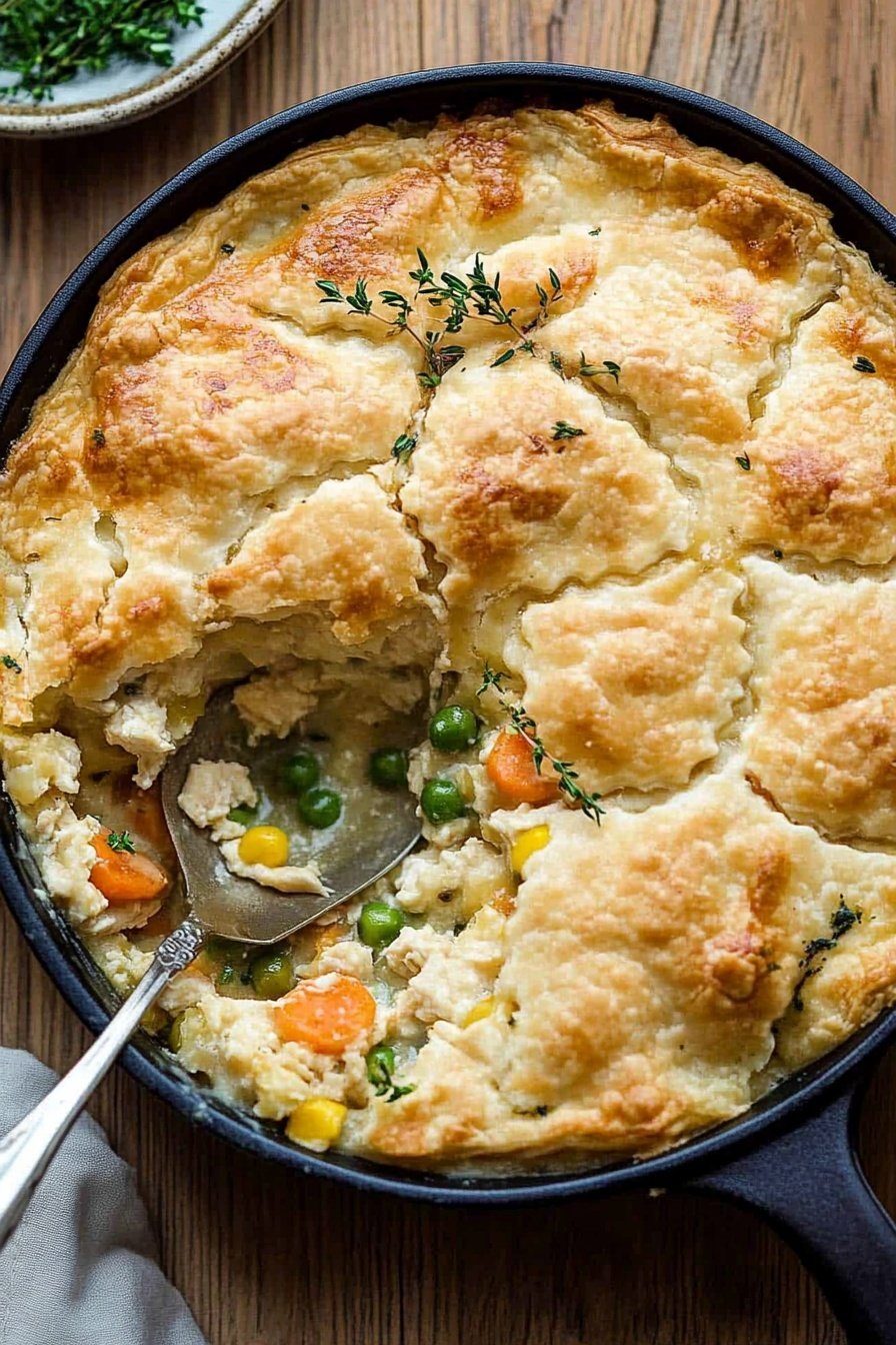 Easy Bisquick Chicken Pot Pie Recipe