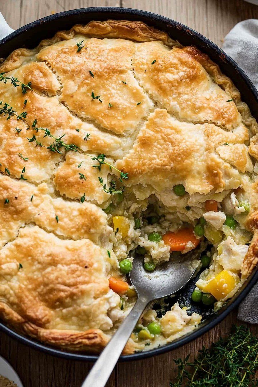 Easy Bisquick Chicken Pot Pie Recipe