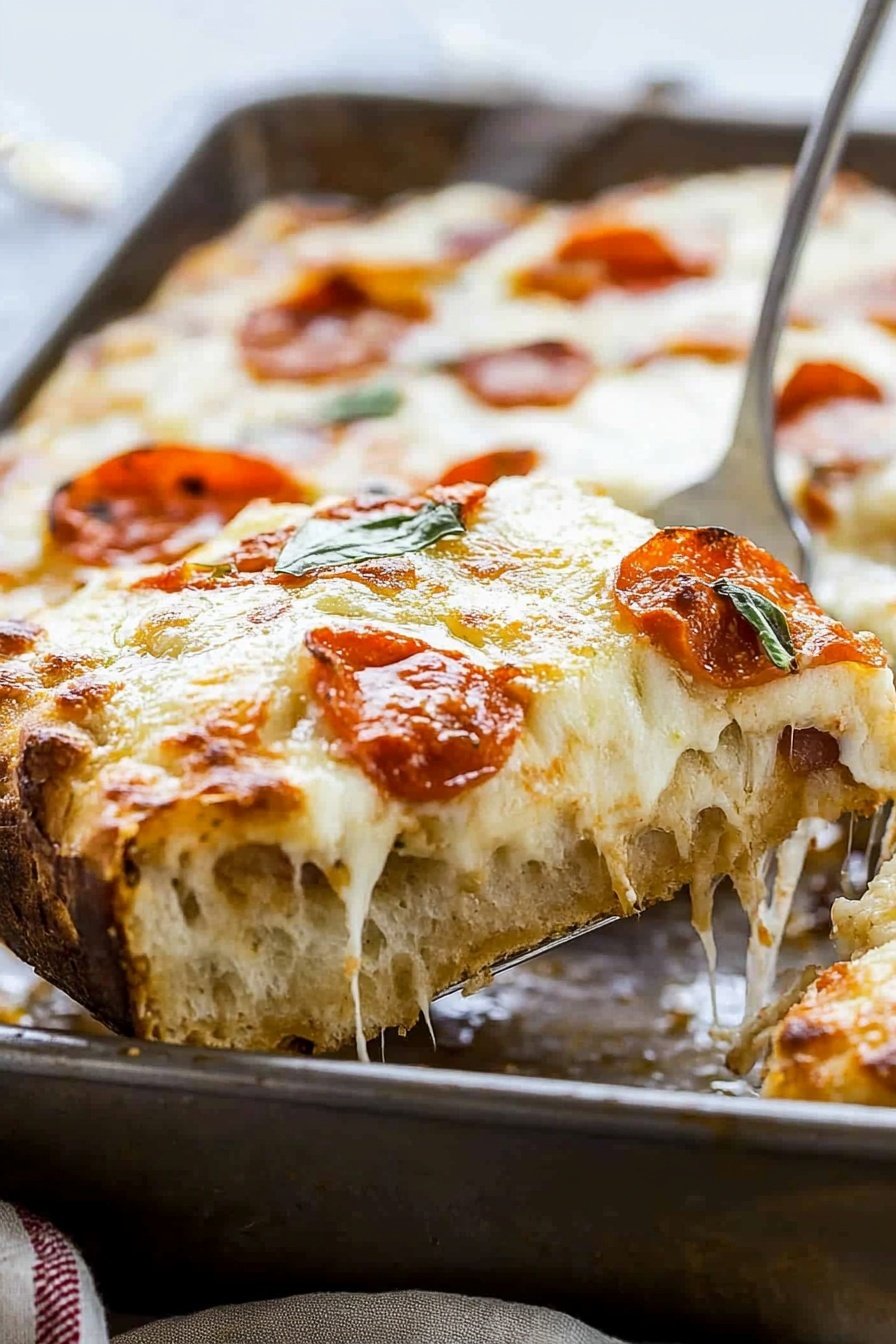 Easy Homemade Margherita Focaccia Bread