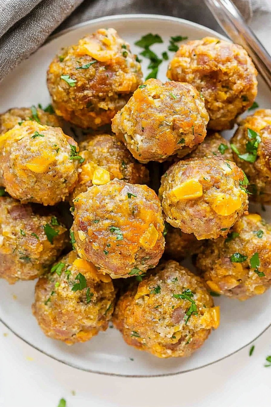Easy Homemade Sausage Balls Recipe