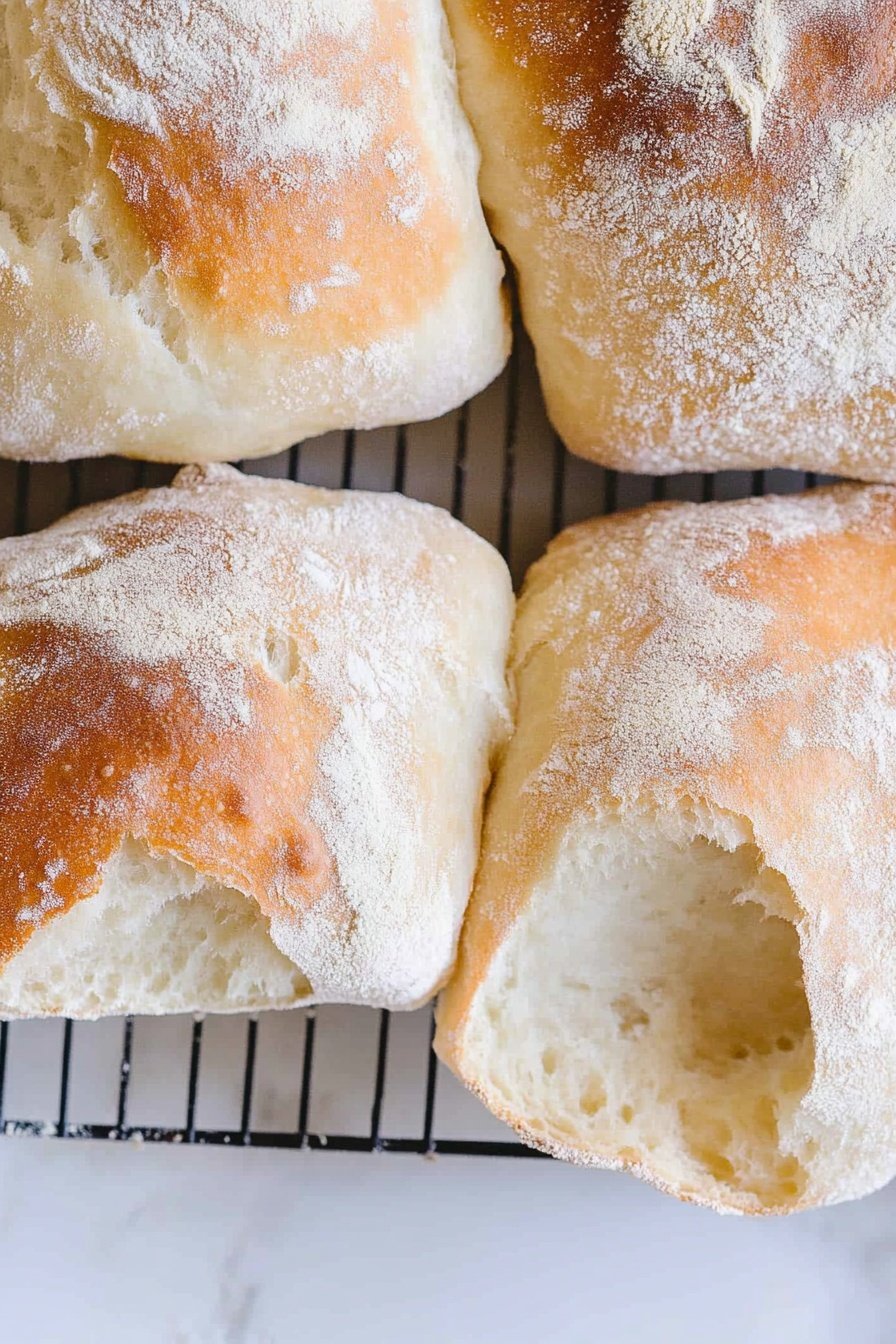 Easy Homemade Sourdough Ciabatta Bread