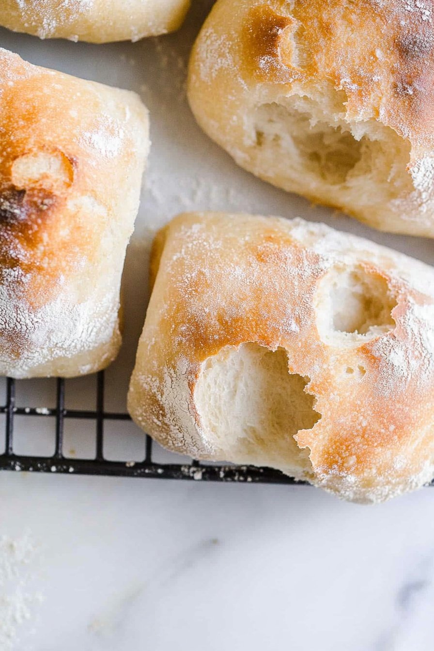 Easy Homemade Sourdough Ciabatta Bread