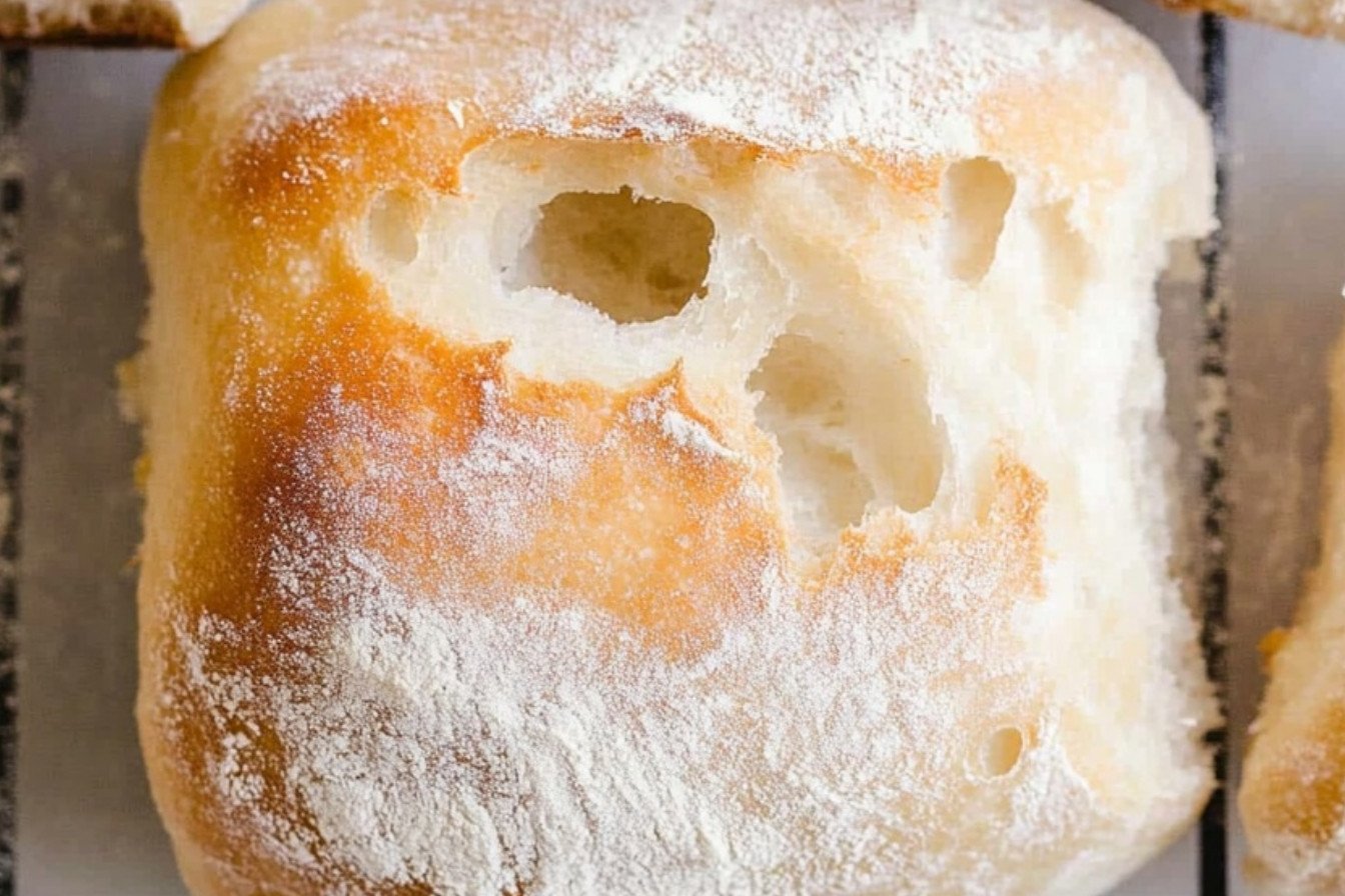 Easy Homemade Sourdough Ciabatta Bread