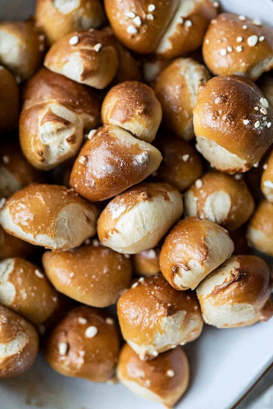 Easy Homemade Sourdough Pretzel Bites Recipe