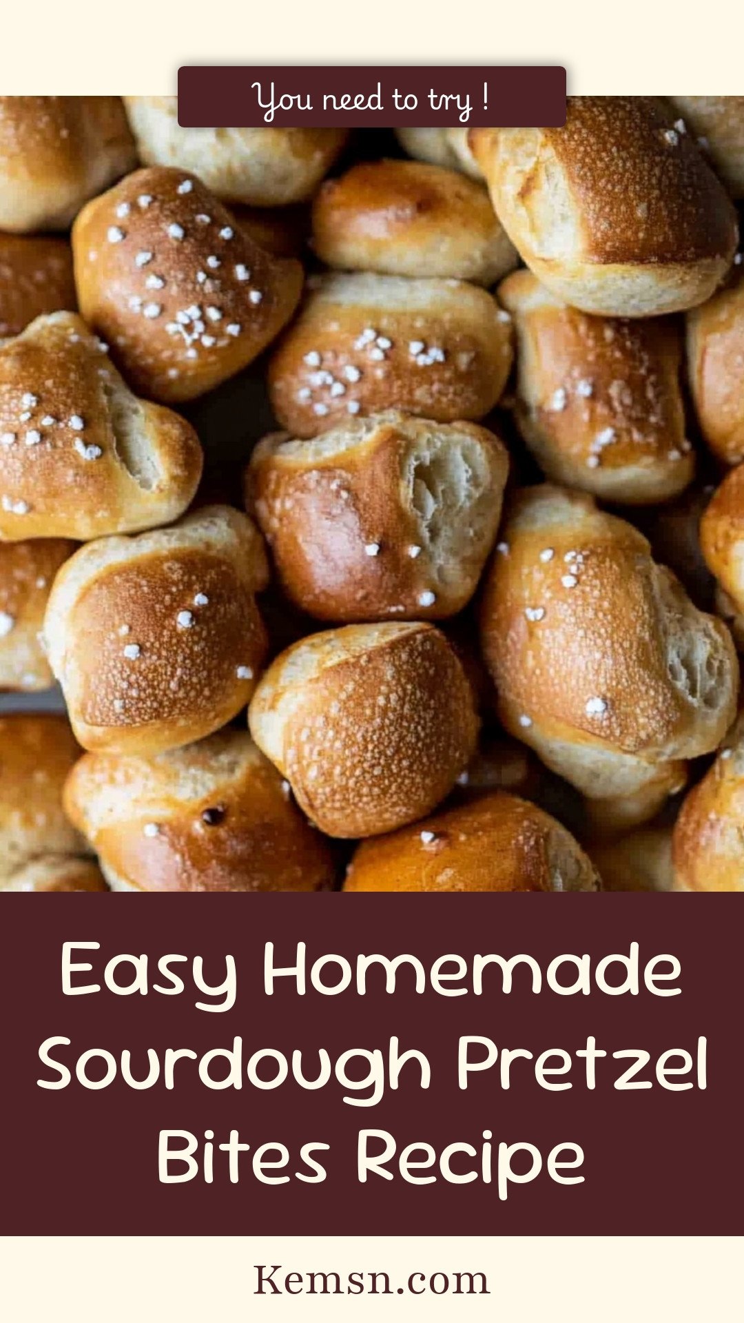 Easy Homemade Sourdough Pretzel Bites Recipe