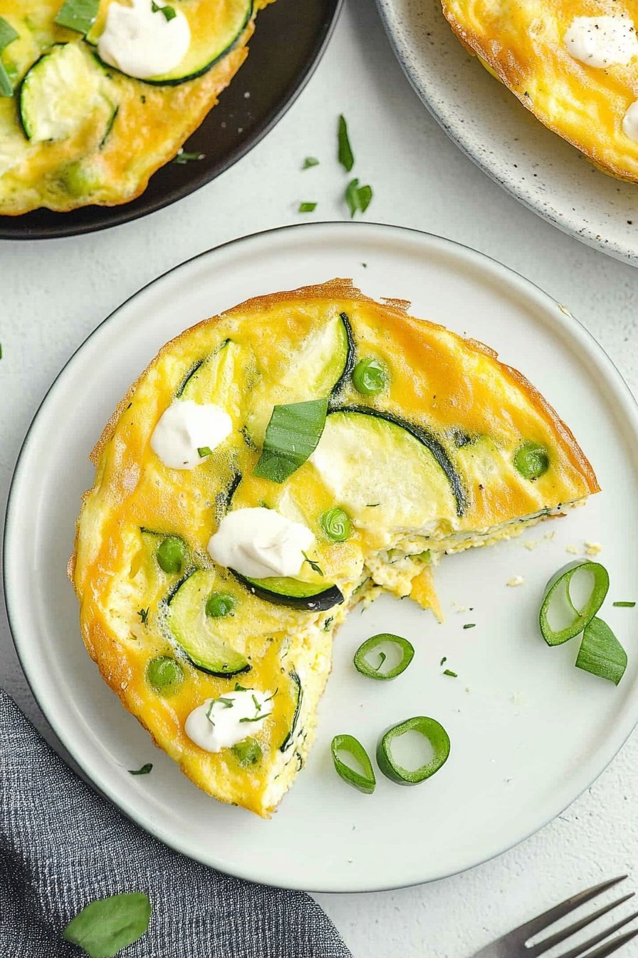 Easy Zucchini Frittata Recipe