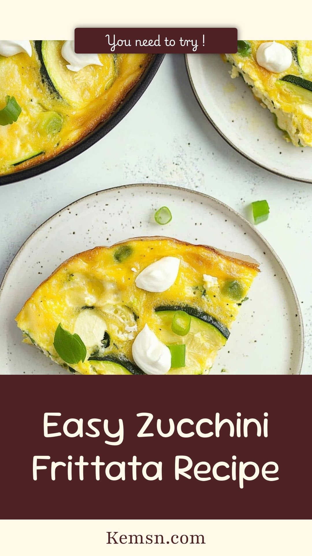 Easy Zucchini Frittata Recipe