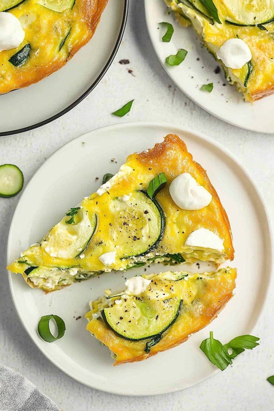 Easy Zucchini Frittata Recipe