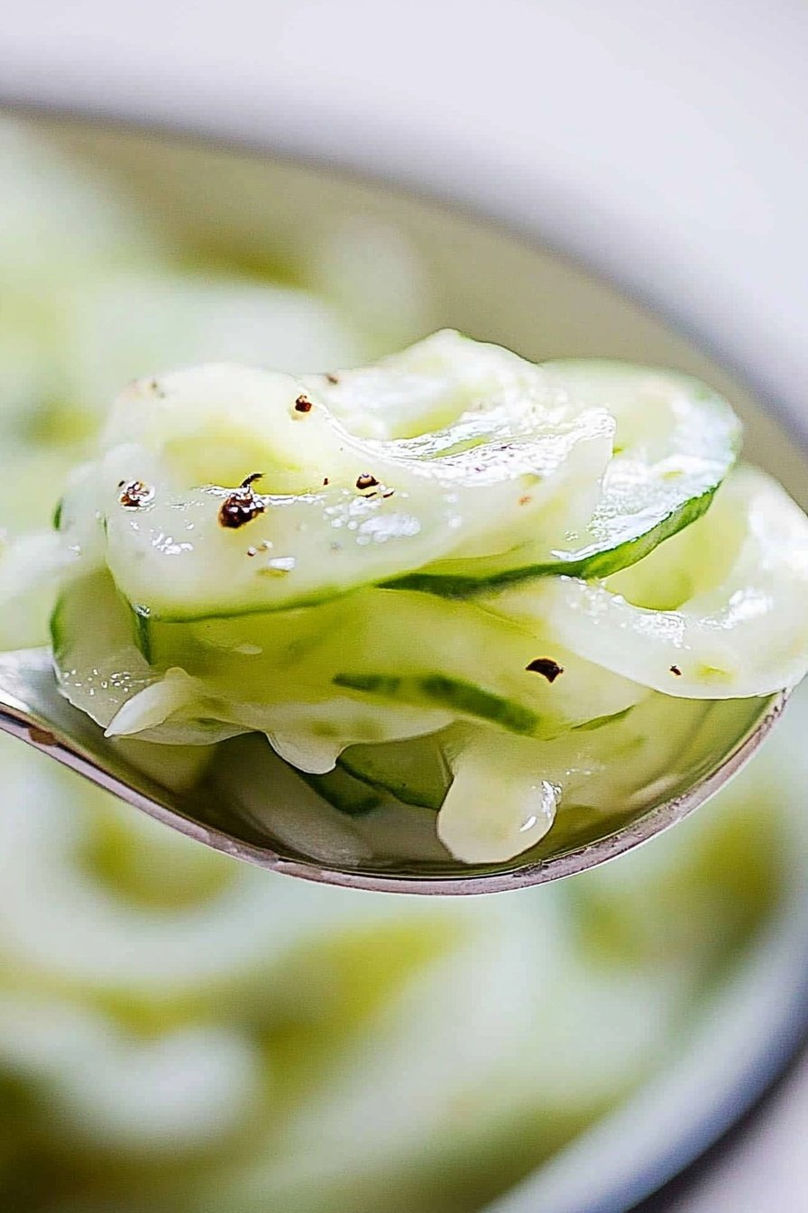 German Cucumber Salad Recipe Gurkensalat